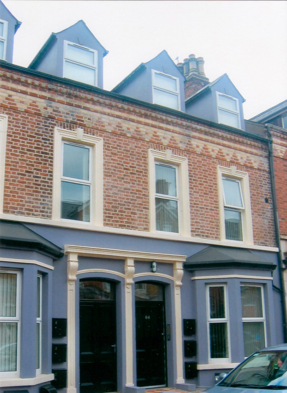 Change of use from 2 houses into 6 no 2 bed  apartments 6-8 Malone Avenue