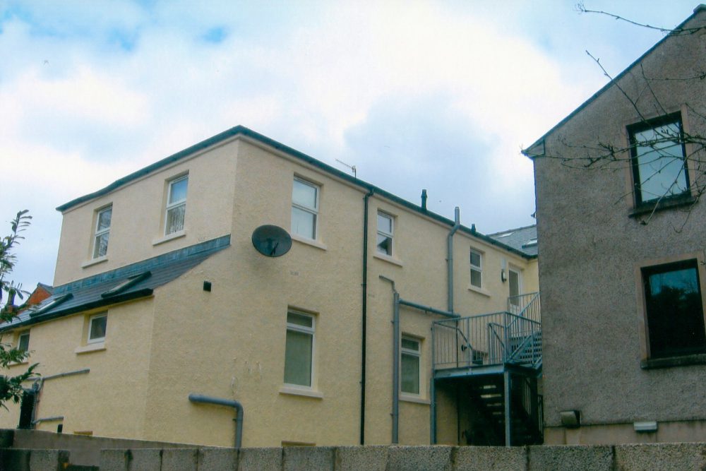Change of use from 2 houses into 6 no 2 bed  apartments 6-8 Malone Avenue