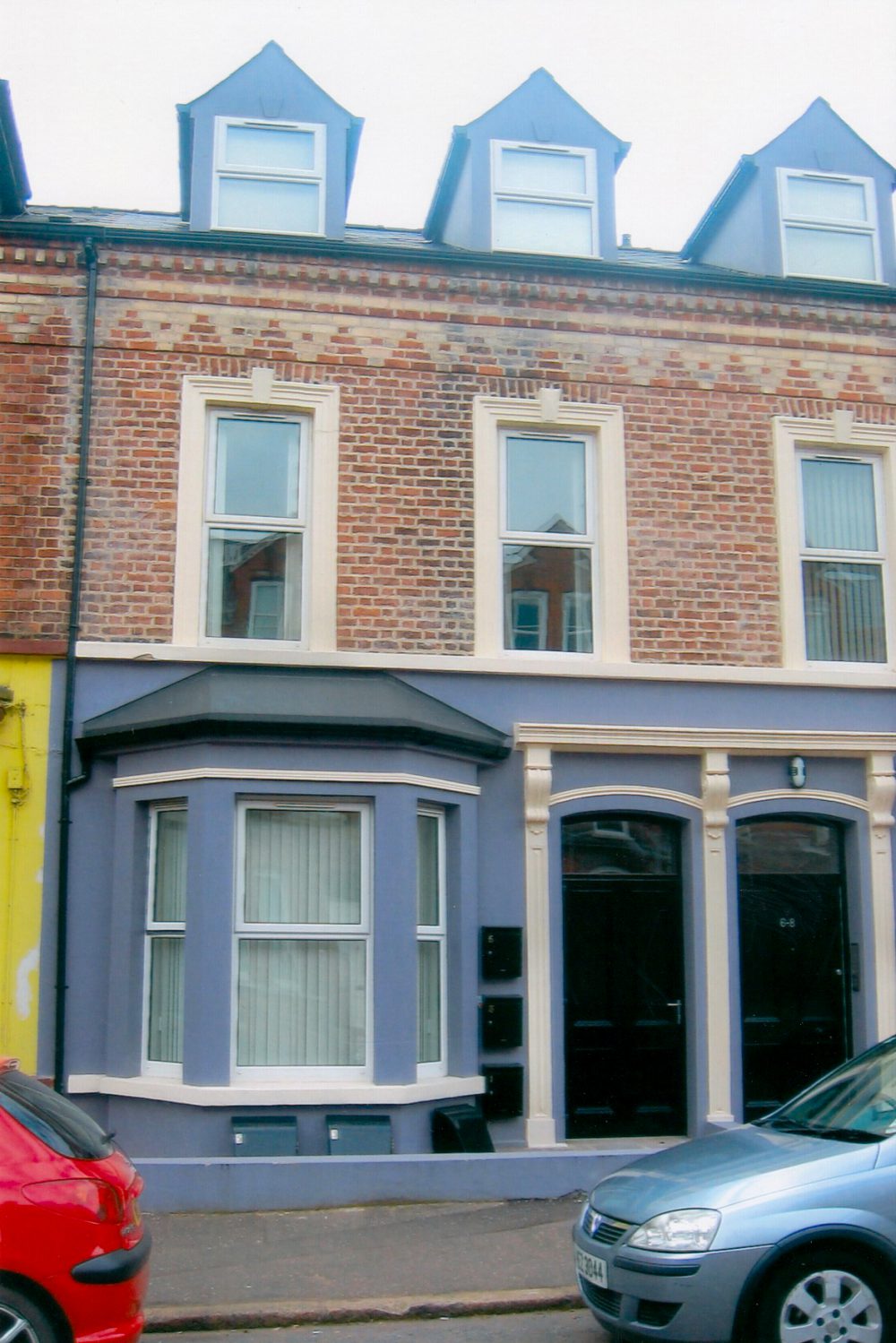 Change of use from 2 houses into 6 no 2 bed  apartments 6-8 Malone Avenue