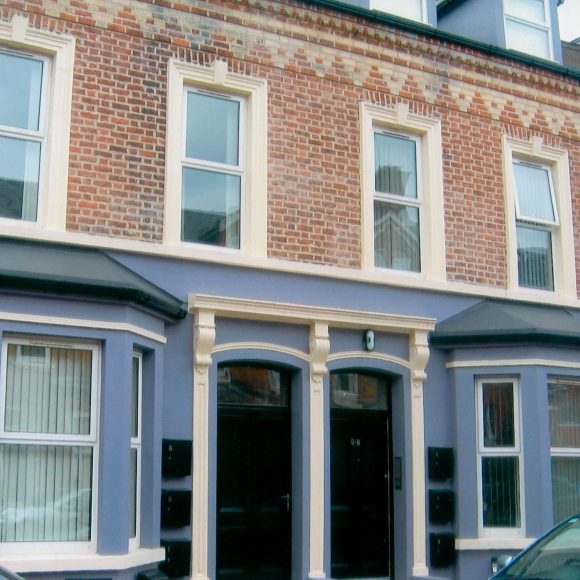 Change of use from 2 houses into 6 no 2 bed  apartments 6-8 Malone Avenue